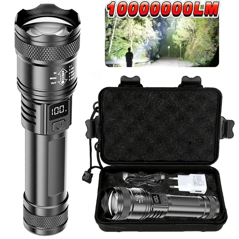 Fishing Light - TY-908M светодиодный фонарик 2000LM Type-C перезаряжаемый