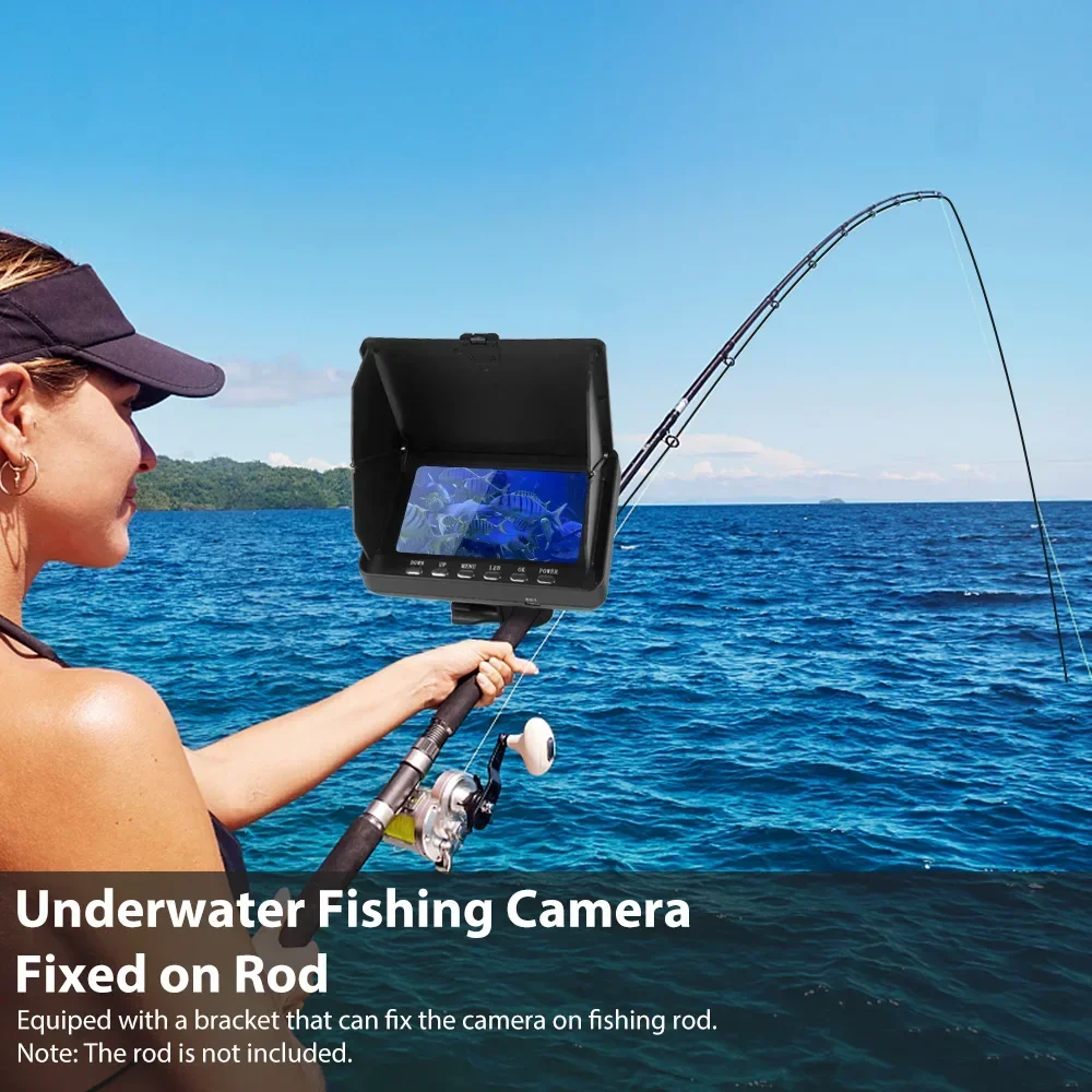 Эхолот 5,0-дюймовый ЖК-дисплей – обзор и цена Fish Finder Cable