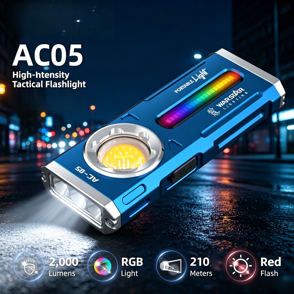 Портативный фонарик AC05 с выс – обзор и цена Fishing Light