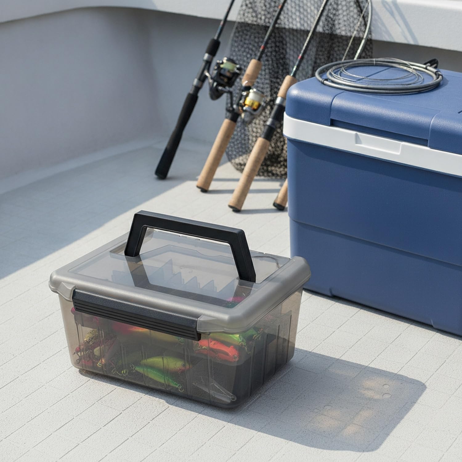 Коробка для рыболовных принадл – обзор и цена Fish Finder Case