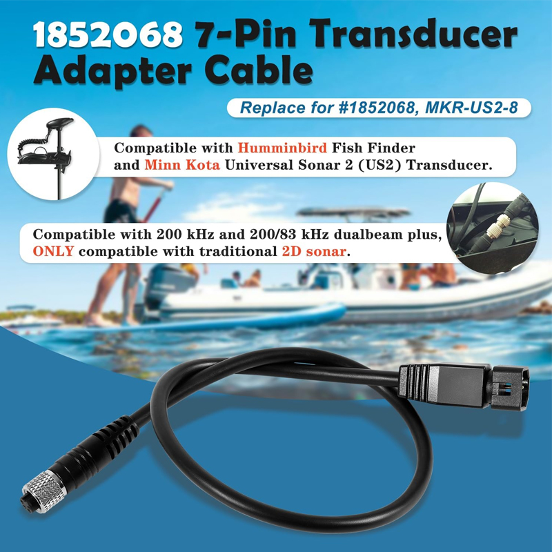 1852068 MKR-US2-8 7-контактный – обзор и цена Fish Finder Cable