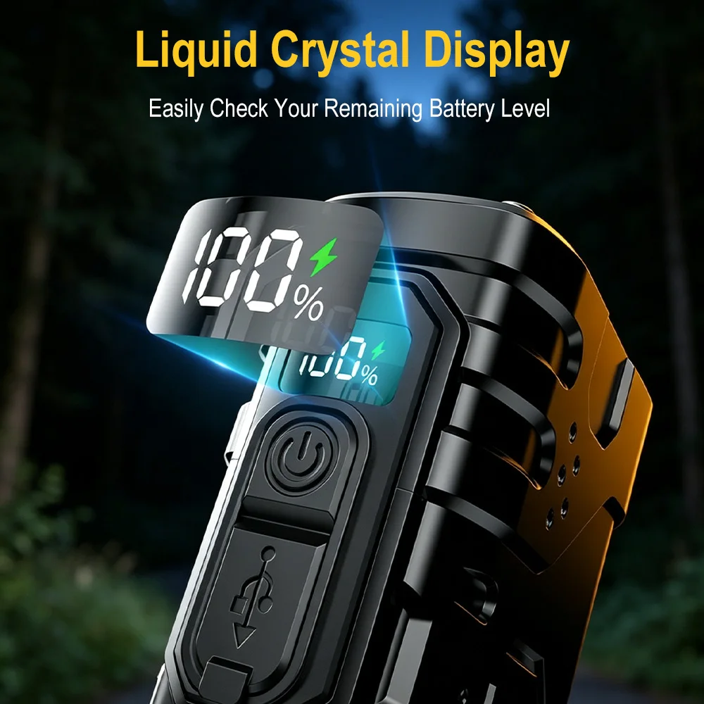 BORUIiT Ручной фонарь EDC с LE – обзор и цена Fishing Light