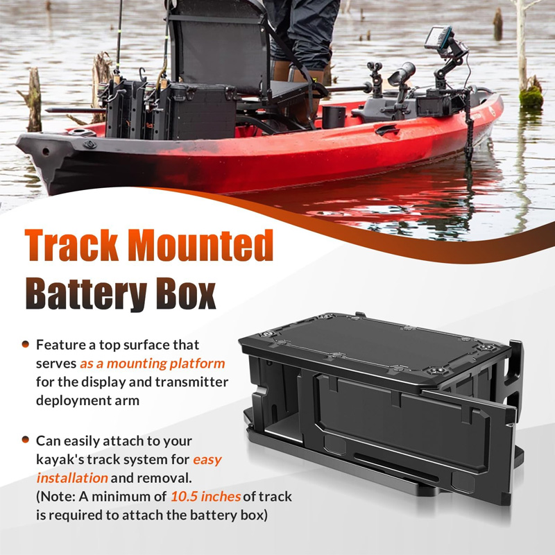 Трековый аккумуляторный ящик д – обзор и цена Fish Finder Mount