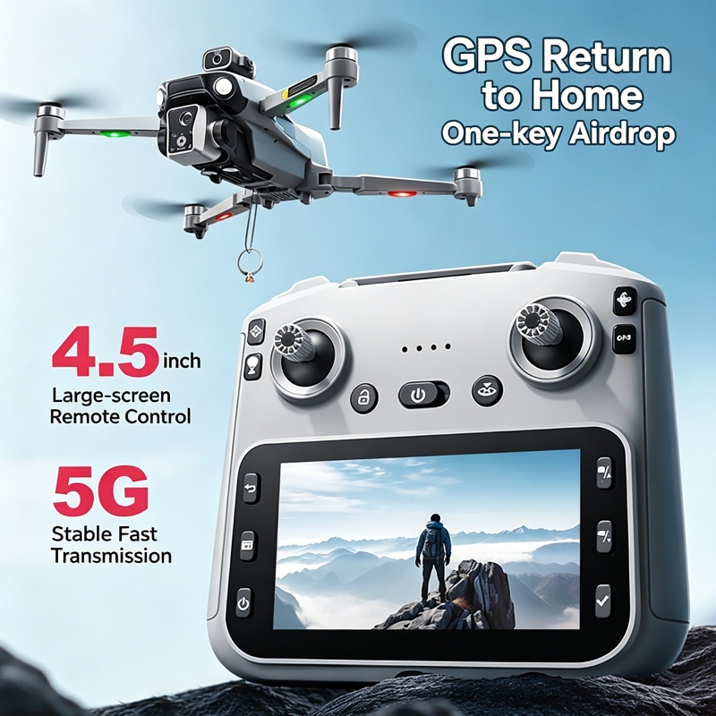 Дрон K19 MAX GPS для рыбалки с – обзор и цена Fishing Gps